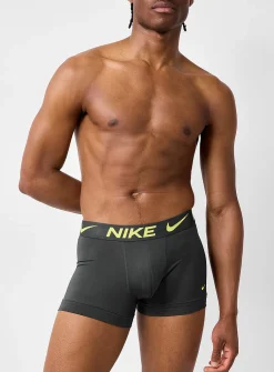 3" neon-yellow logo trunks