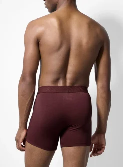 5" neutral-hued stretch boxer brief