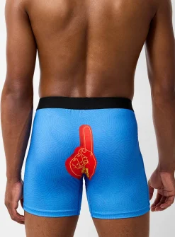 5" number 1 dad boxer brief