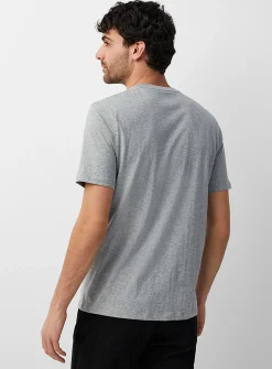 100% organic cotton crew-neck T-shirt