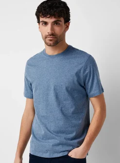 100% organic cotton crew-neck T-shirt