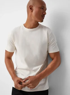 100% organic cotton crew-neck T-shirt
