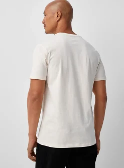 100% organic cotton crew-neck T-shirt