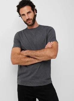 100% organic cotton crew-neck T-shirt