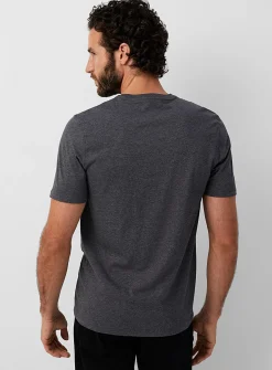 100% organic cotton crew-neck T-shirt