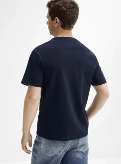 100% organic cotton Henley T-shirt