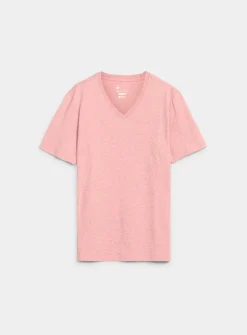 100% organic cotton V-neck T-shirt
