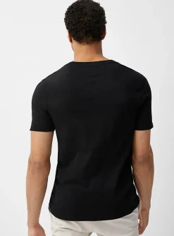 100% organic cotton V-neck T-shirt
