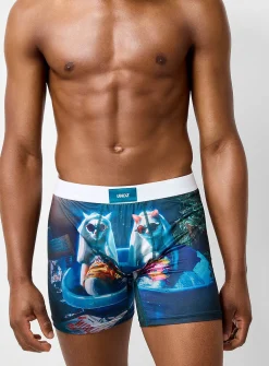 5" relaxing cat boxer brief