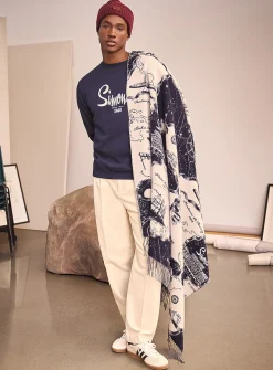 100% responsible 1840 wool throw