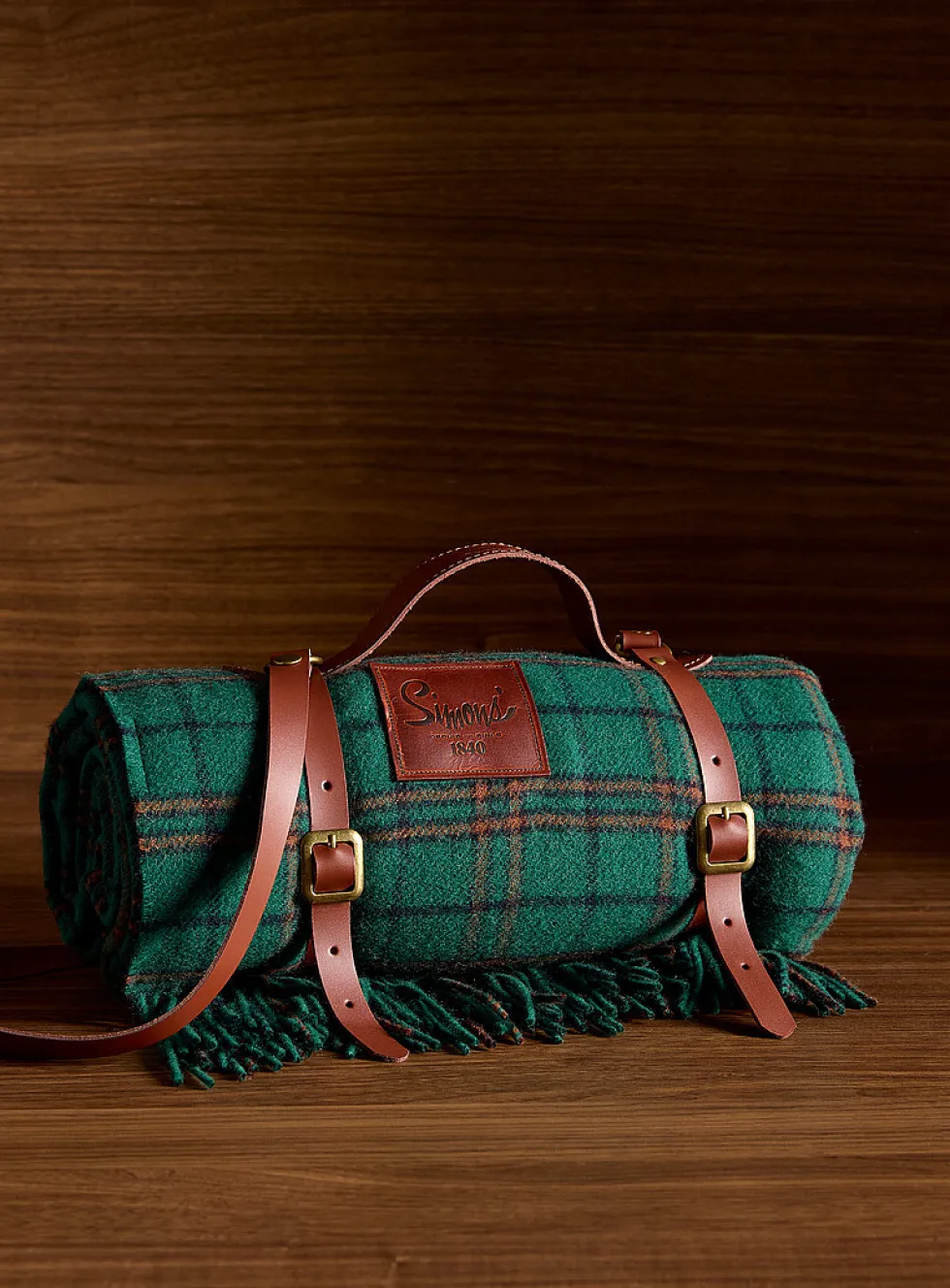 100% responsible 1840 wool throw
