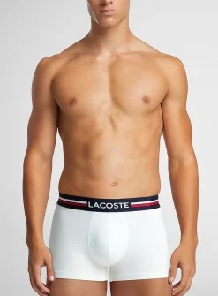 3" retro striped-waist trunk
