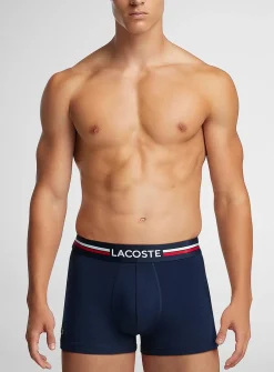 3" retro striped-waist trunk