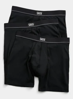 6" single-stripe boxer briefs