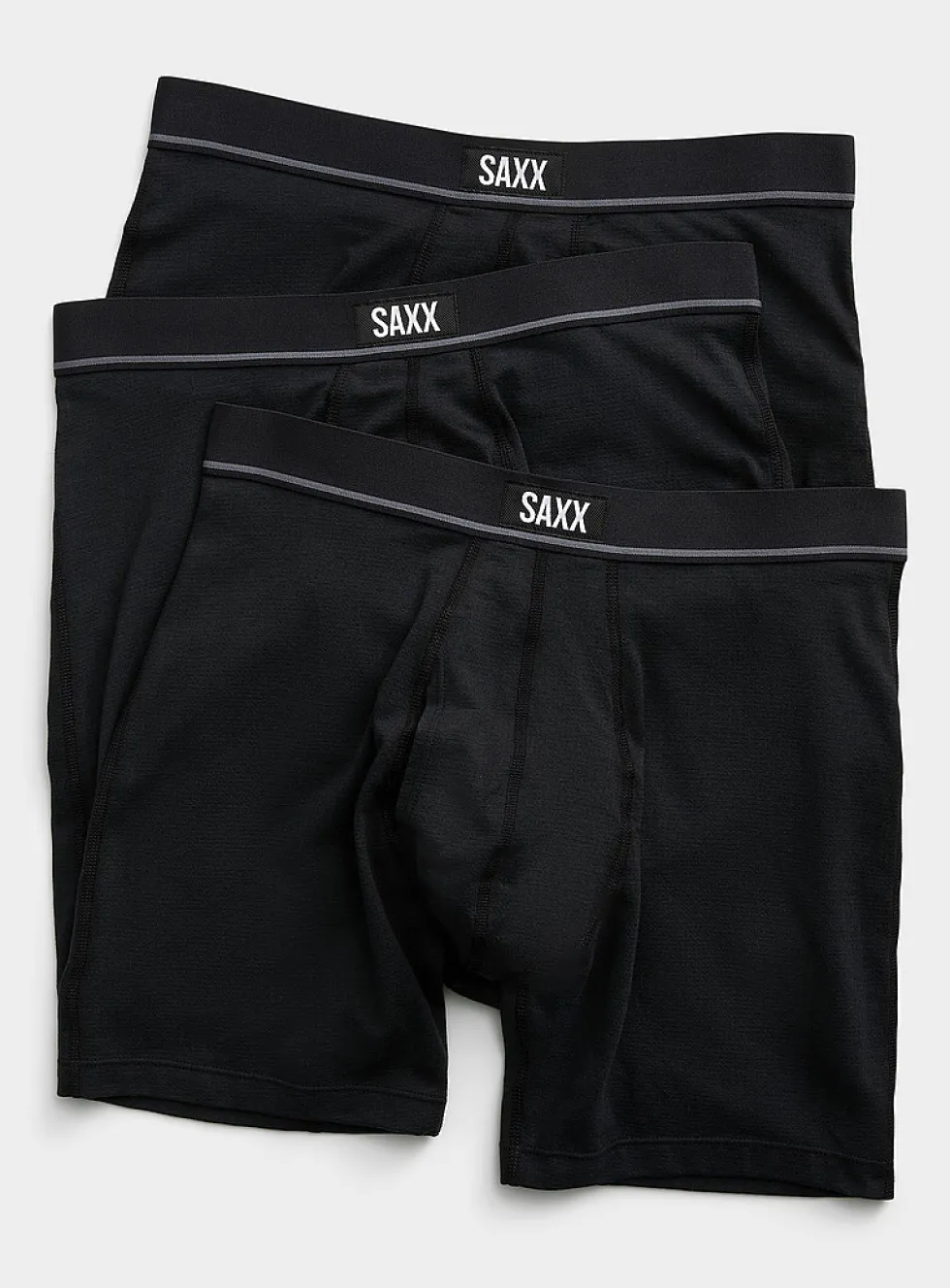 6" single-stripe boxer briefs