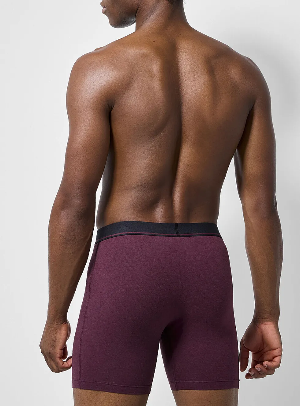 6" single-stripe boxer briefs