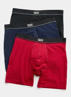 6" single-stripe boxer briefs