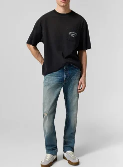 1979 slim-fit distressed jean