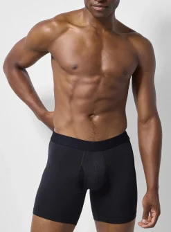 6" solid boxer briefs