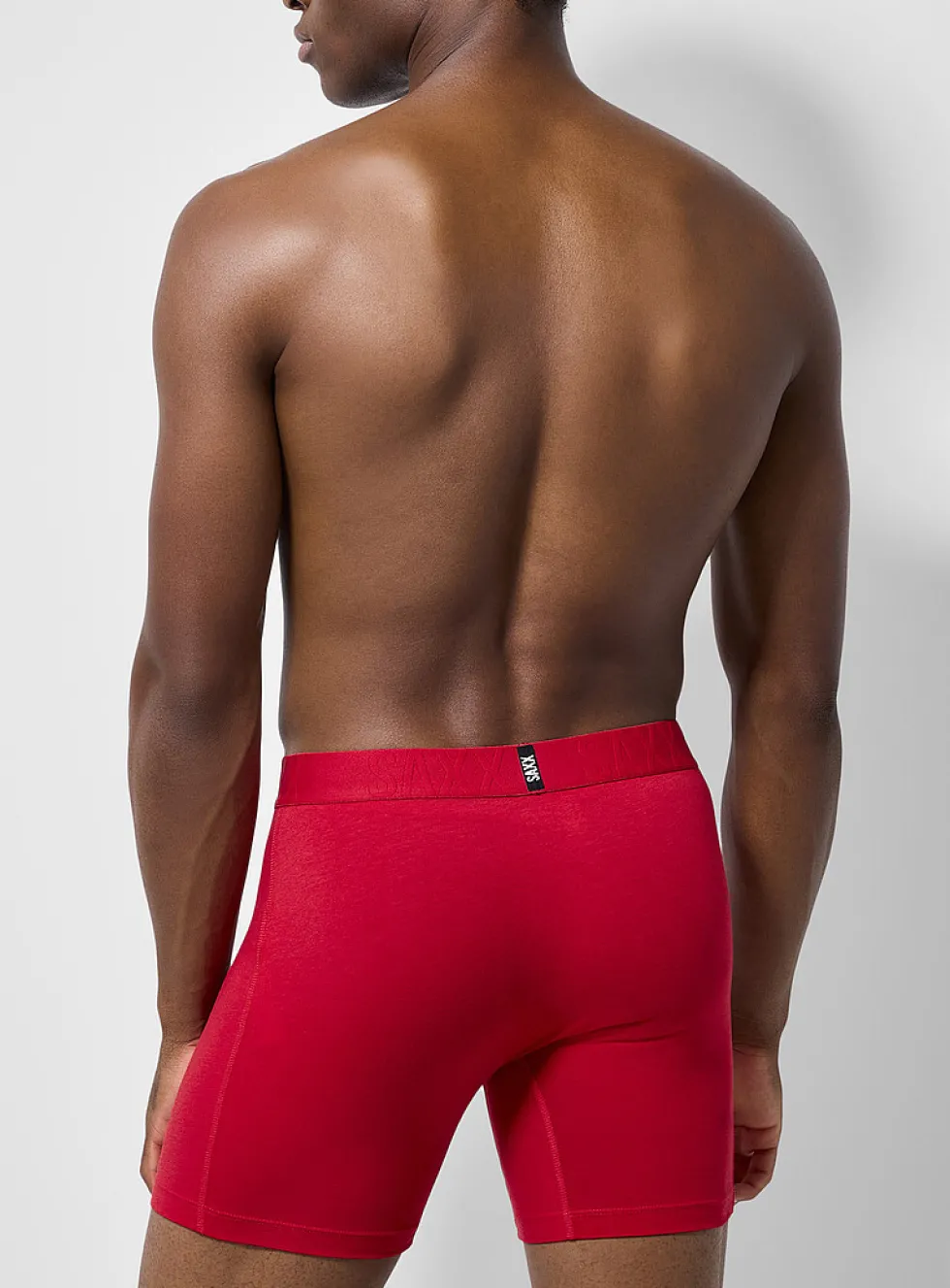 6" solid boxer briefs