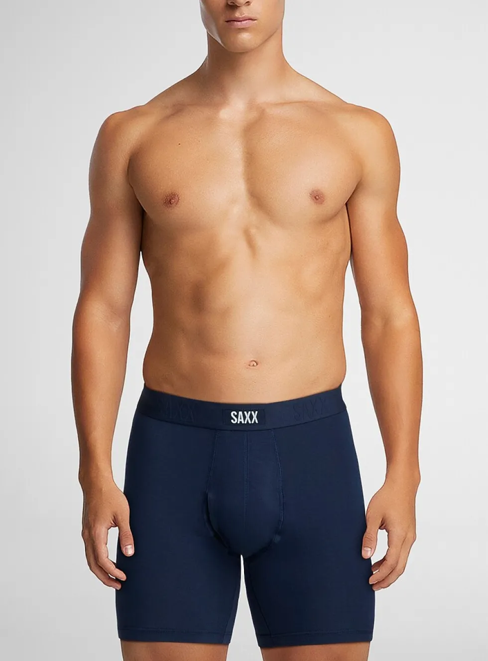 6" solid boxer briefs