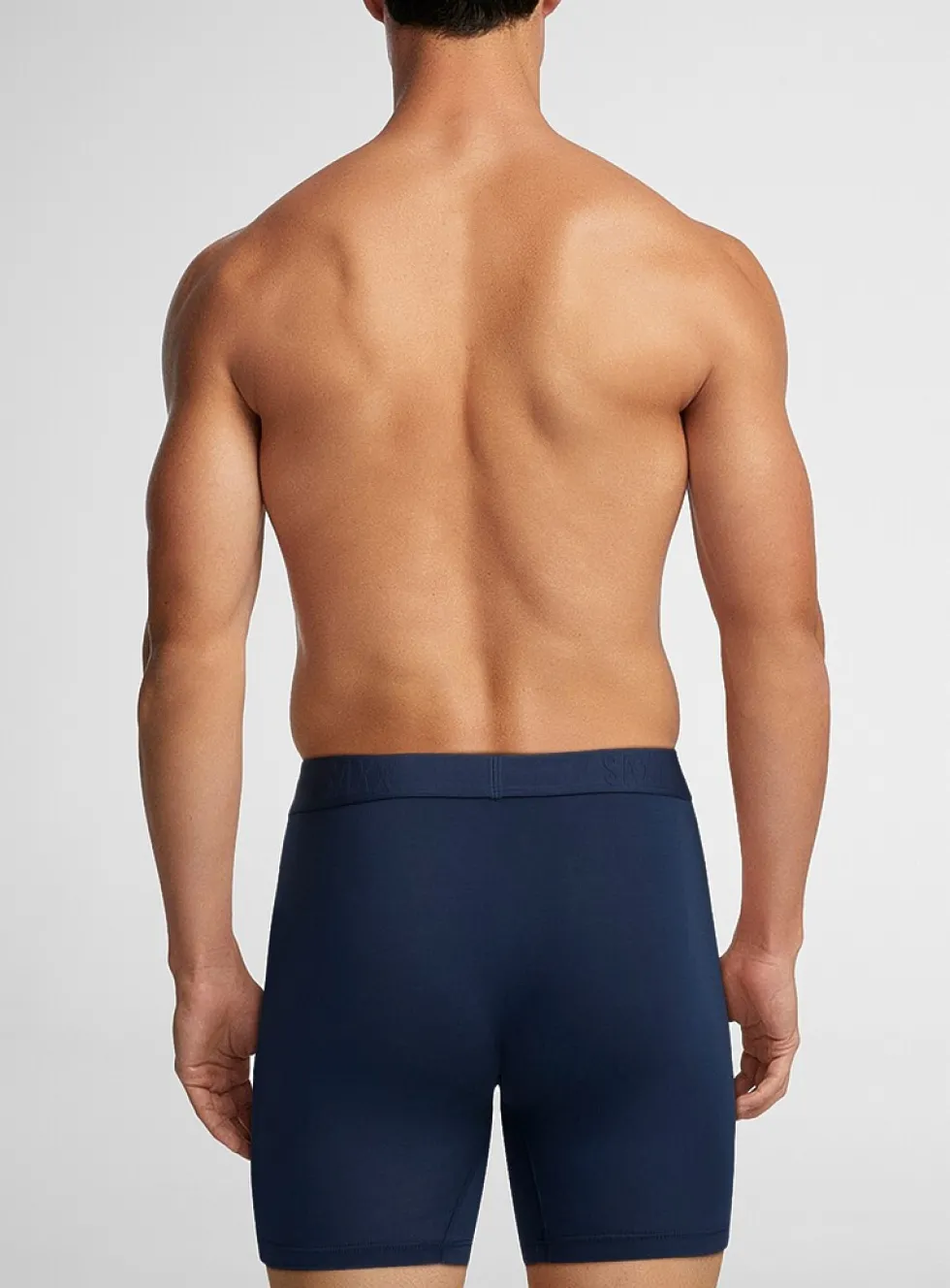 6" solid boxer briefs