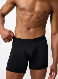 6" solid breathable boxer brief