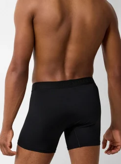 6" solid breathable boxer brief