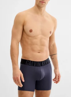 6" solid stretch boxer brief