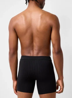 6" stretch ribbed boxer brief