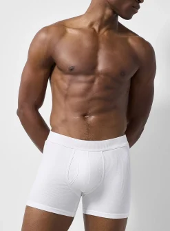 5" stretch ribbed boxer brief
