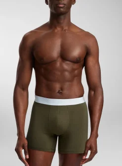 5" striped-band boxer brief