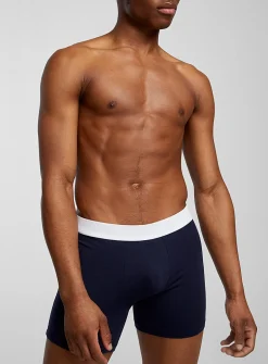 5" striped-band boxer brief