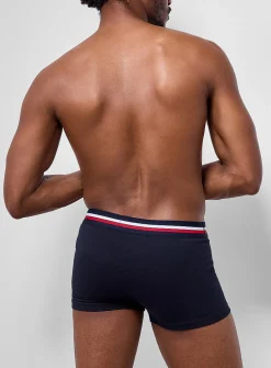 3" striped-band stretch trunk