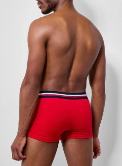 3" striped-band stretch trunk