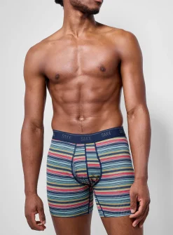 6" striped/solid micro-dotwork boxer briefs