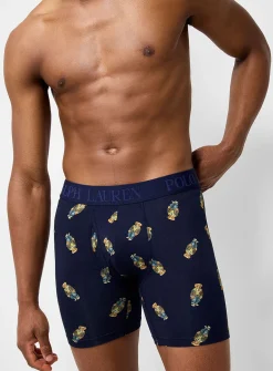 6" teddy bear boxer brief