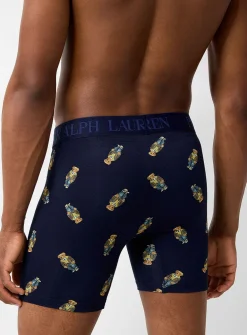 6" teddy bear boxer brief