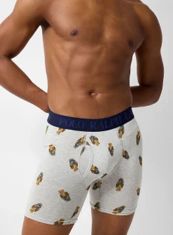 6" teddy bear boxer brief