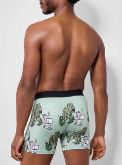 5" T-Rex and toilet boxer brief