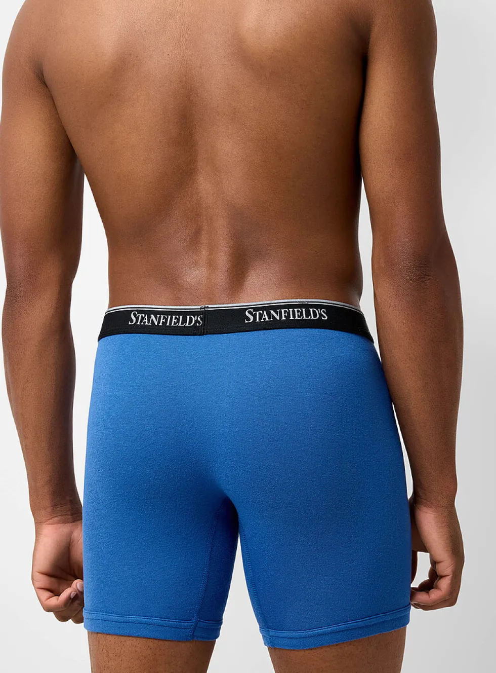 6" ultra-comfortable solid boxer briefs