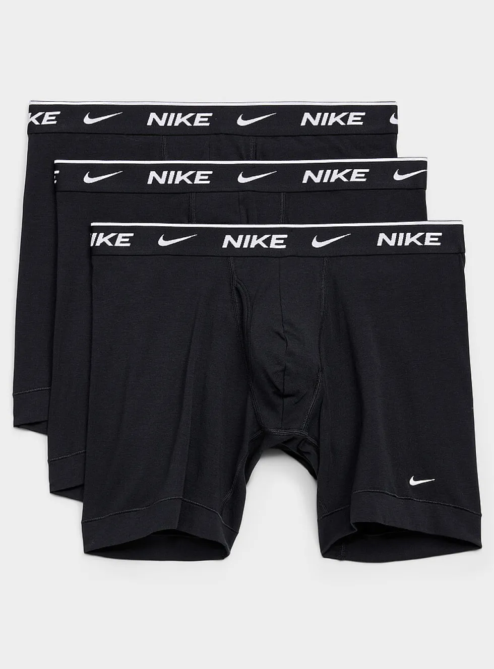 6" white-logo boxer briefs