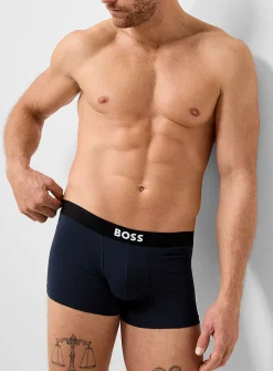 3" white-logo solid trunk