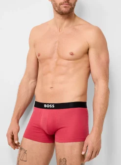 3" white-logo solid trunk