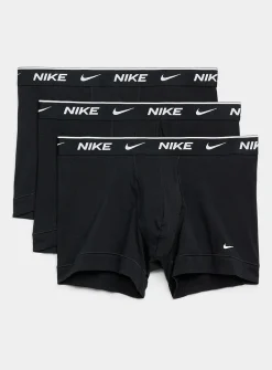 4" white-logo stretch boxer briefs