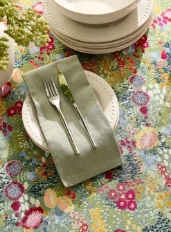 Abstract garden tablecloth