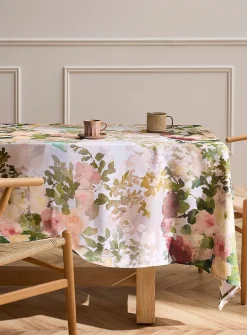 Abstract landscape tablecloth