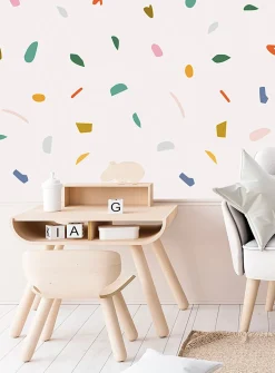 Abstract painting wall stickers