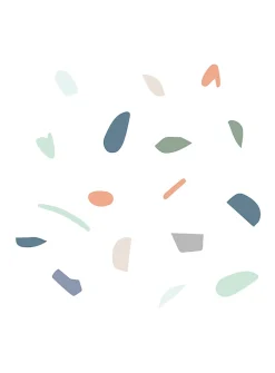 Abstract painting wall stickers
