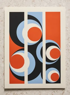 Abstract rhythm art print